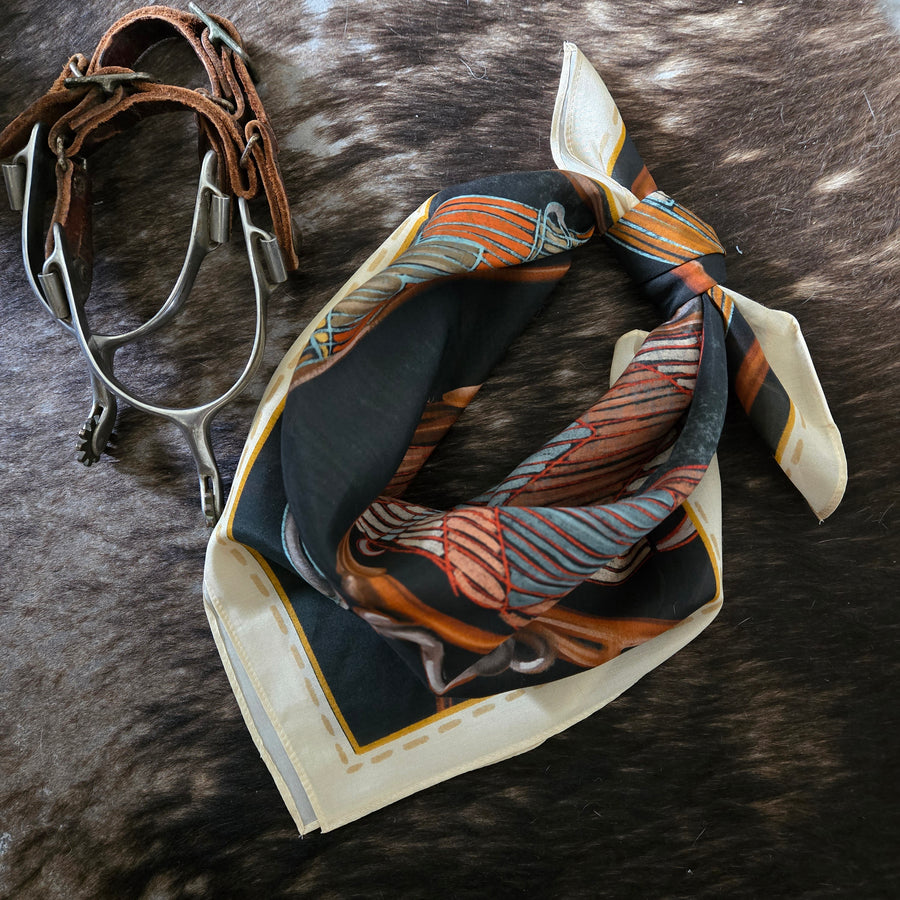 Bandana- Tack Room Treasures Silk