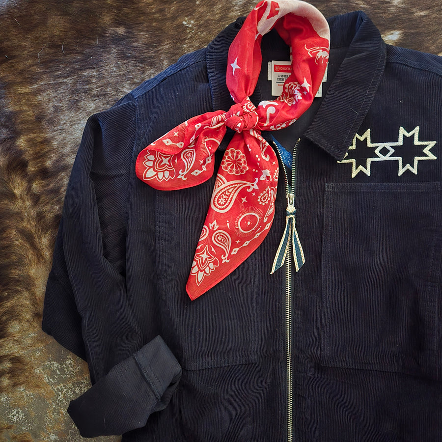 Coverall- Chainstitched Barn Quilt (sz.L)