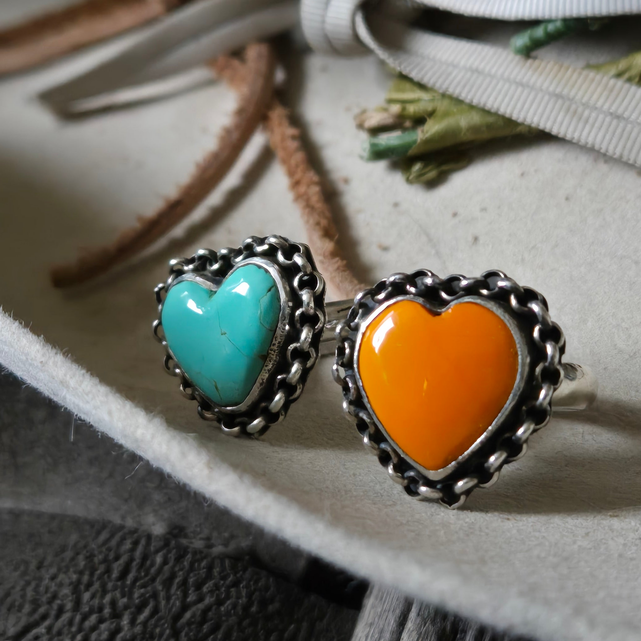 Ring- Small Sterling Heart