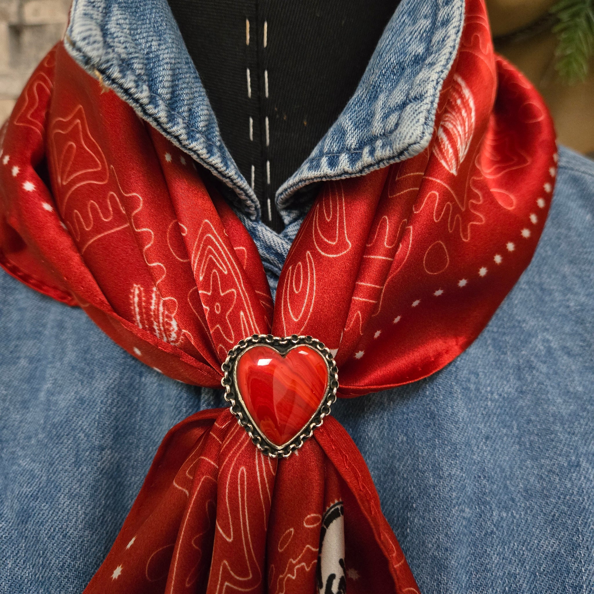 Ring- Sterling Hearts on Fire