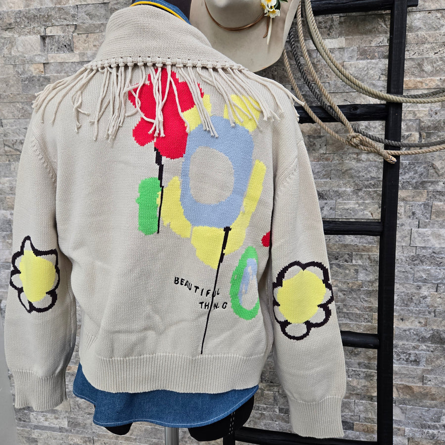 Cardigan- Beautiful Thing Fringe