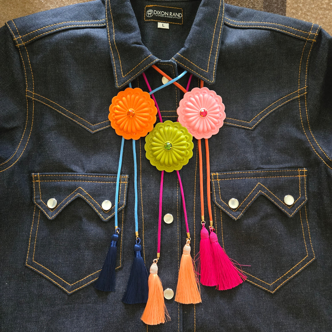 Bolo Necklace- Bold Concho