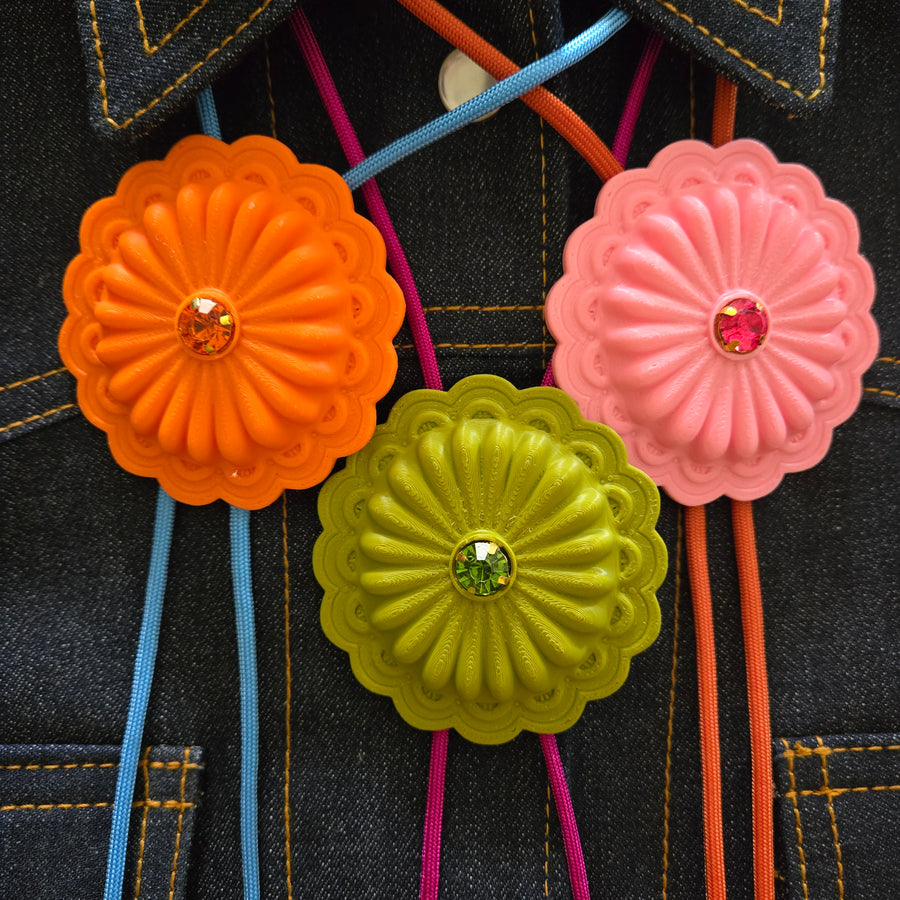 Bolo Necklace- Bold Concho
