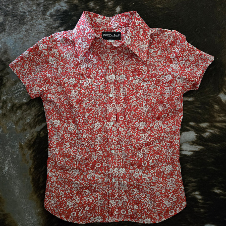 Dolly- Women's Liberty Floral Short Sleeve Shirt
