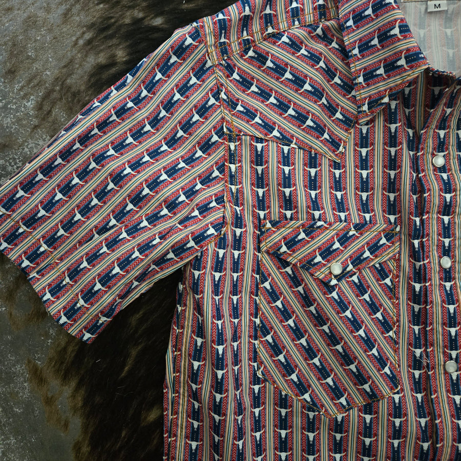 Steers & Stripes-Short Sleeve Western