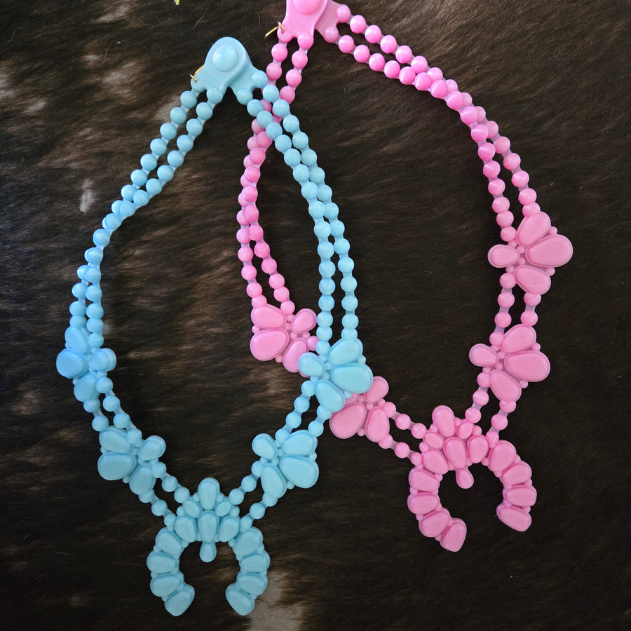 Necklace- Night Bloom Squash Blossom
