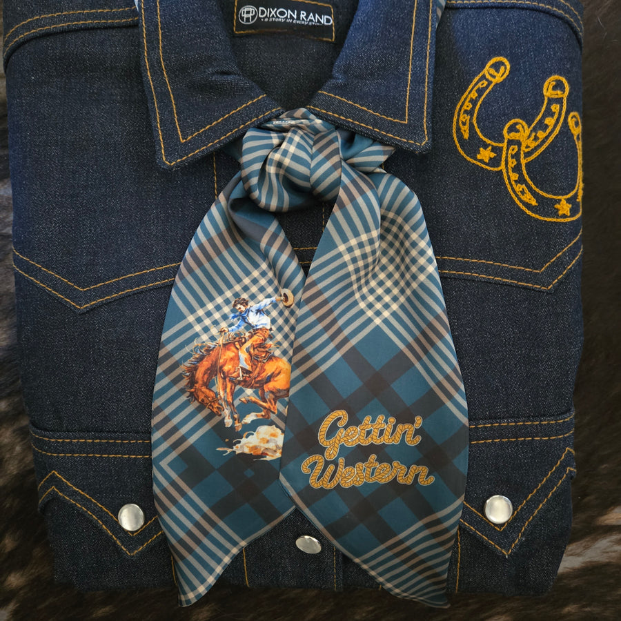 Long Skinny Tie- Gettin Western