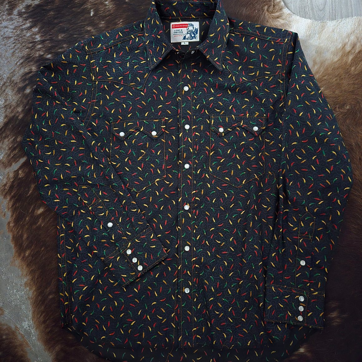 Hot Chile- Men's Long Sleeve Western