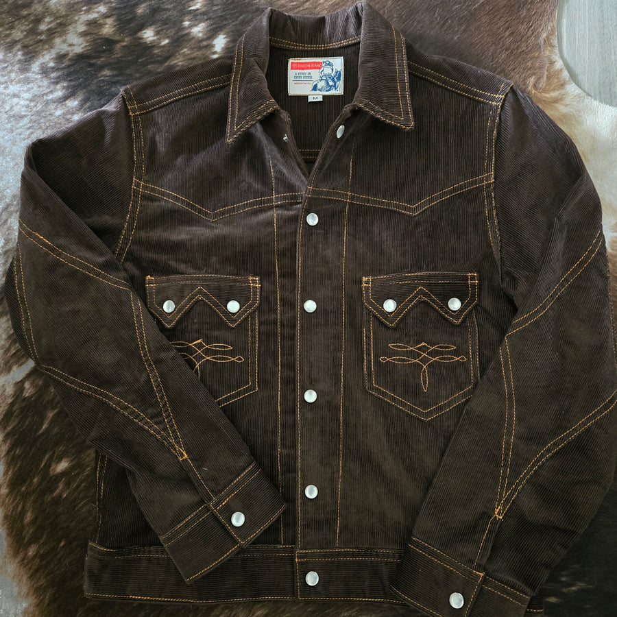 Jack Of Diamonds- Men's Espresso Corduroy Jacket