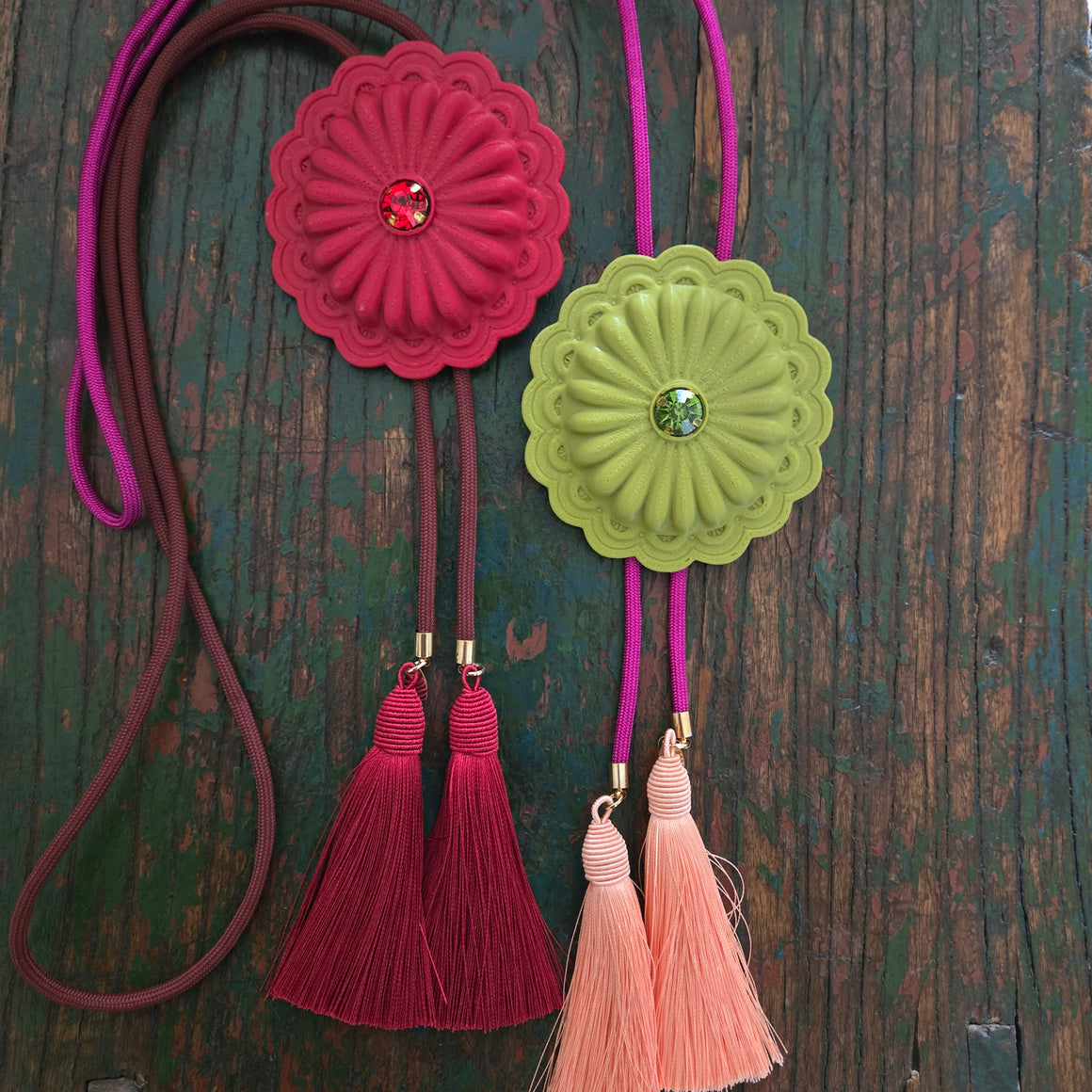 Bolo Necklace- Bold Concho