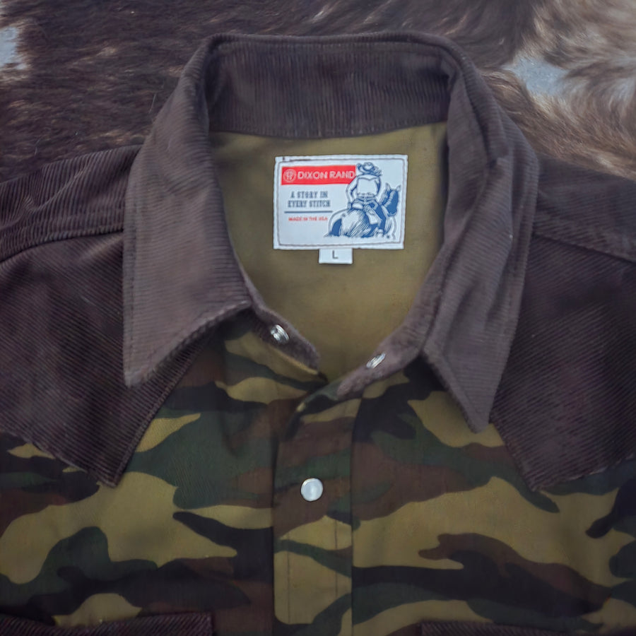 Camo Rambler- Men's Long Sleeve Western Shirt