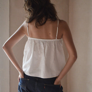 Camisole- Seersucker Ruffle
