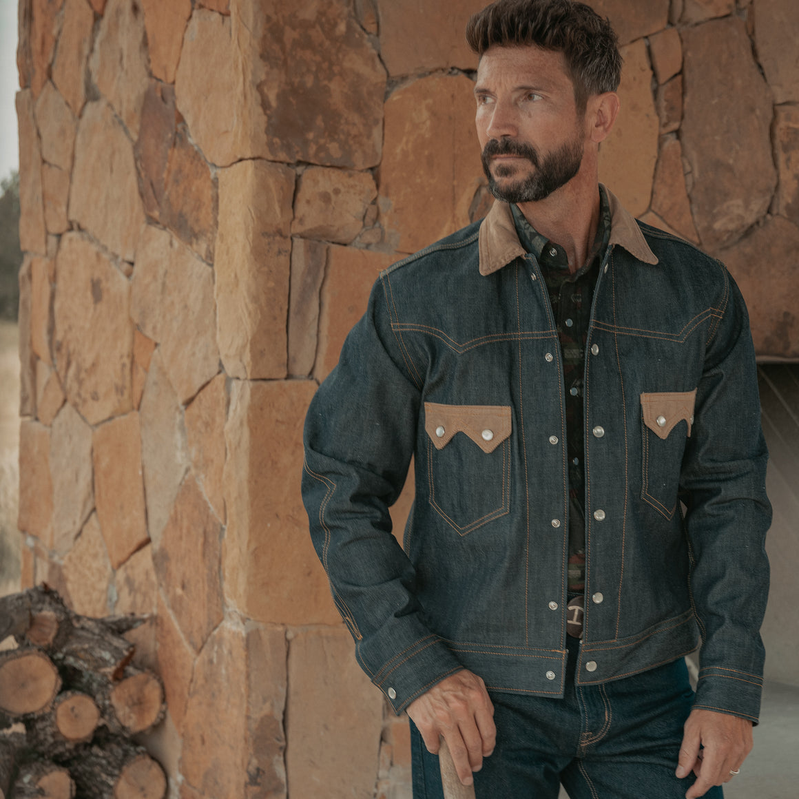 Trail Boss- Men's Denim/Corduroy Jacket