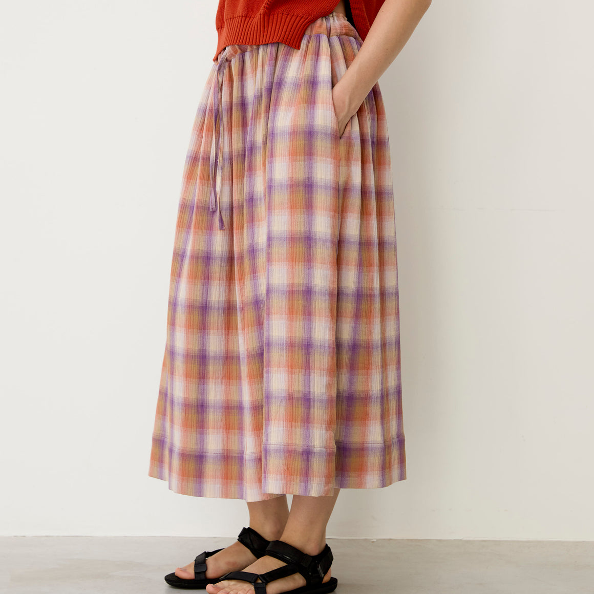 Skirt- Summer Plaid