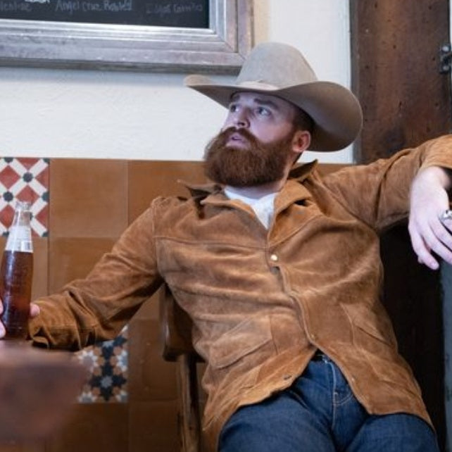 The Rancher- Roughout Western Jacket (Whiskey)