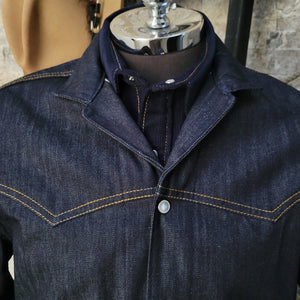 Old Flame- Men's Selvedge Denim Jacket