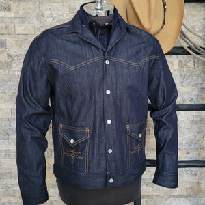 Old Flame- Men's Selvedge Denim Jacket