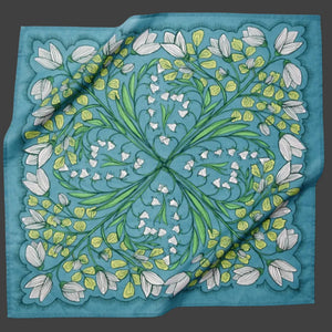 Bandana- White Tulips