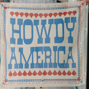 Bandana- Howdy America