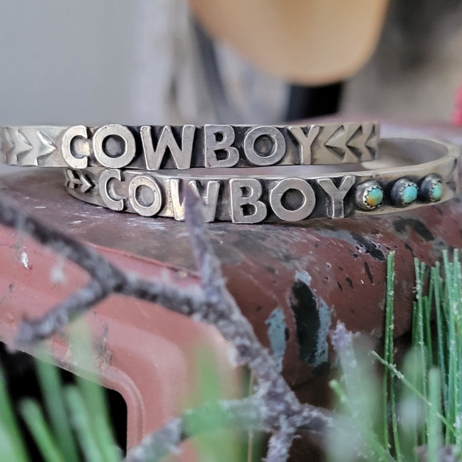 Cuff- Sterling Cowboy