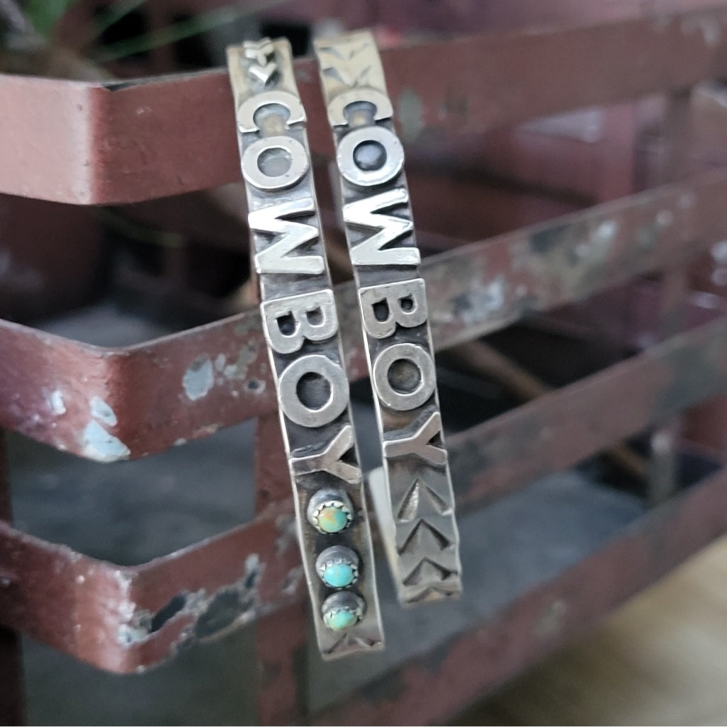 Cuff- Sterling Cowboy