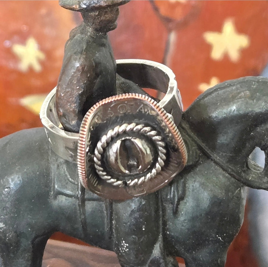 Ring- Adjustable Cowboy Hat
