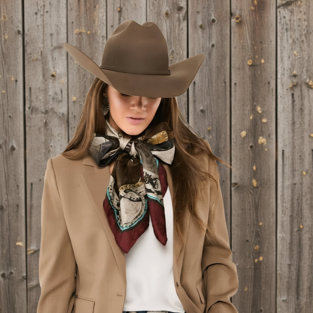 Scarf- Bridles Oversized Silk