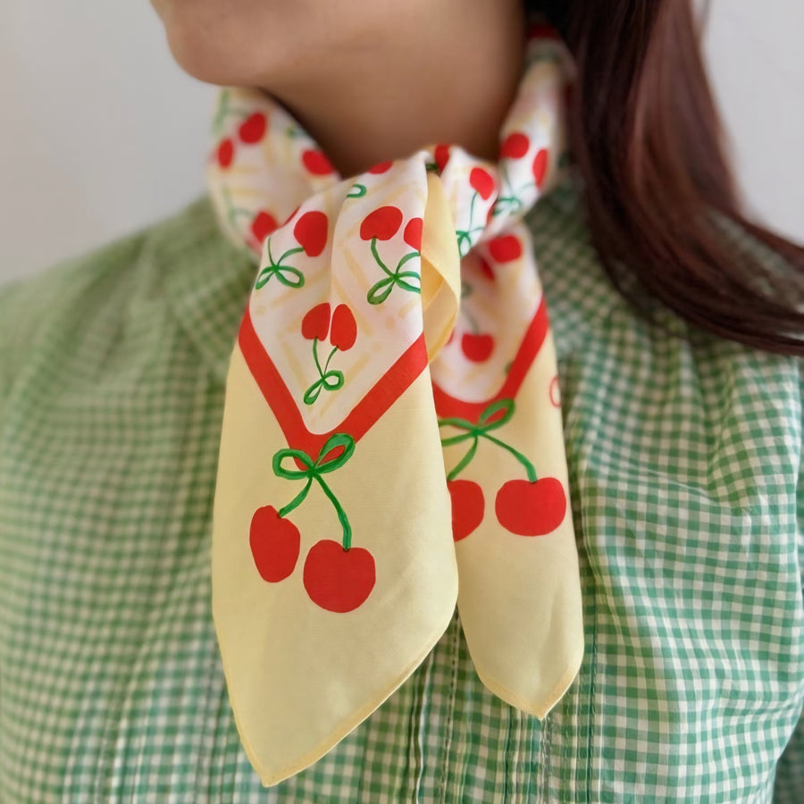 Bandana- Lemon Cherries