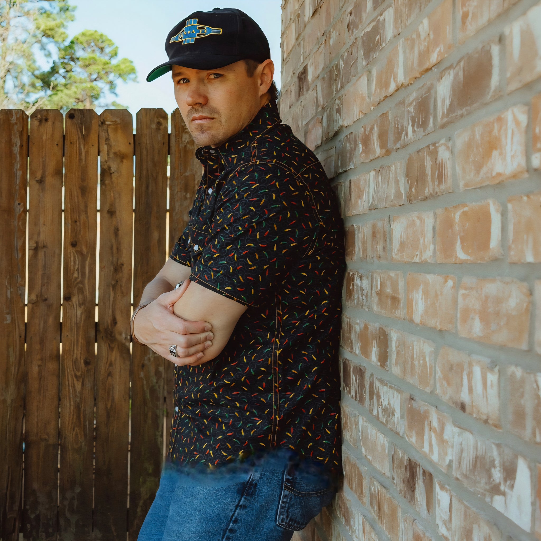 Hot Chile- Men's Short Sleeve Western