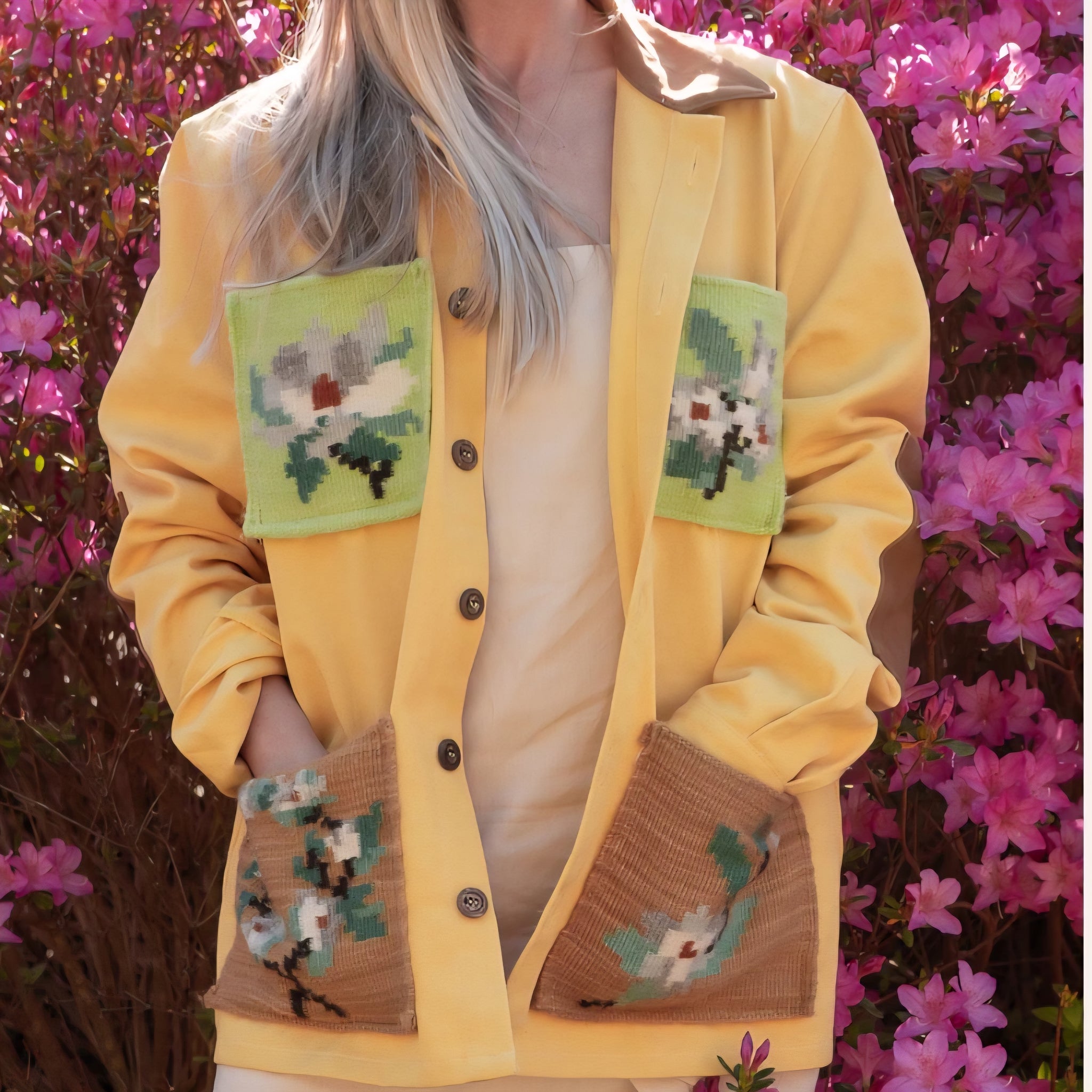 Tapestry Jacket- Denim Magnolia