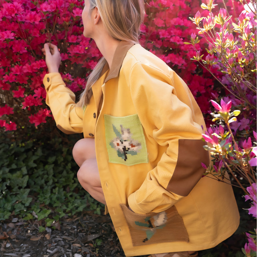 Tapestry Jacket- Denim Magnolia
