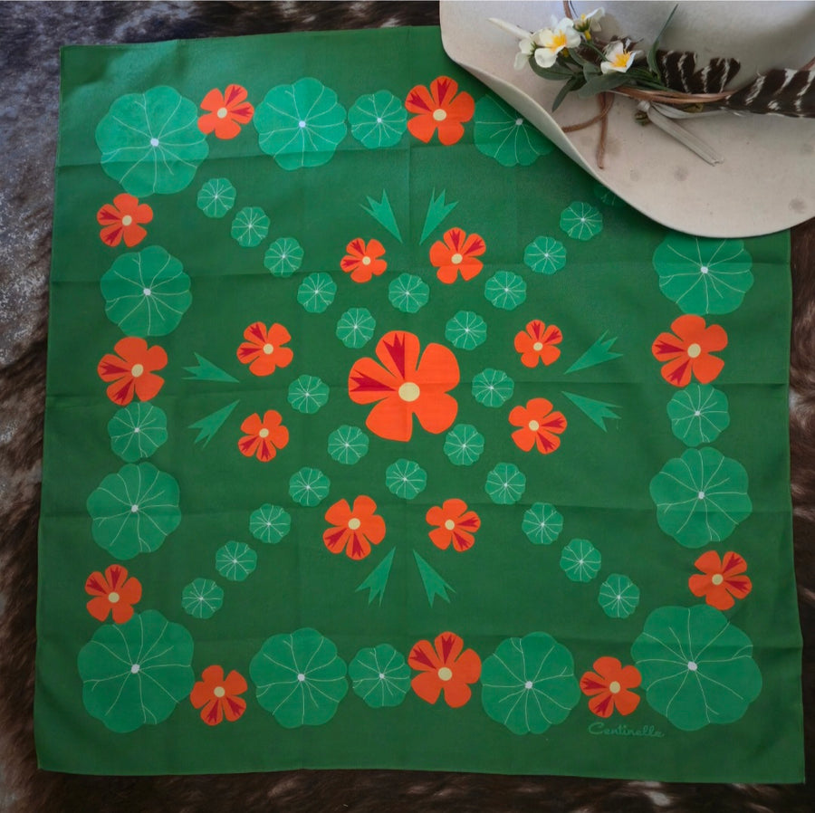 Bandana- Green Garden