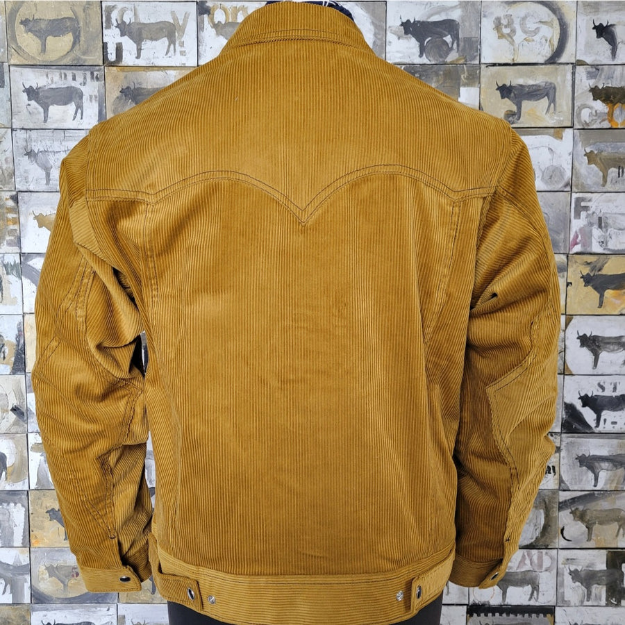Old Flame- Men's Mustard Corduroy Jacket