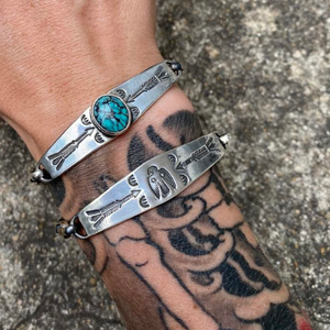 Bracelet- Southwest ID with Turquoise