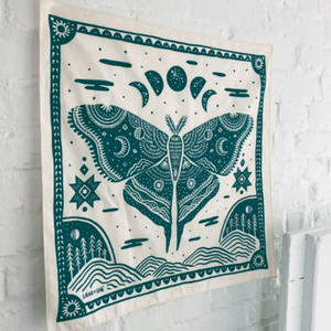 Bandana- Luna Moth