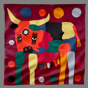 Bandana- Abstract Steer