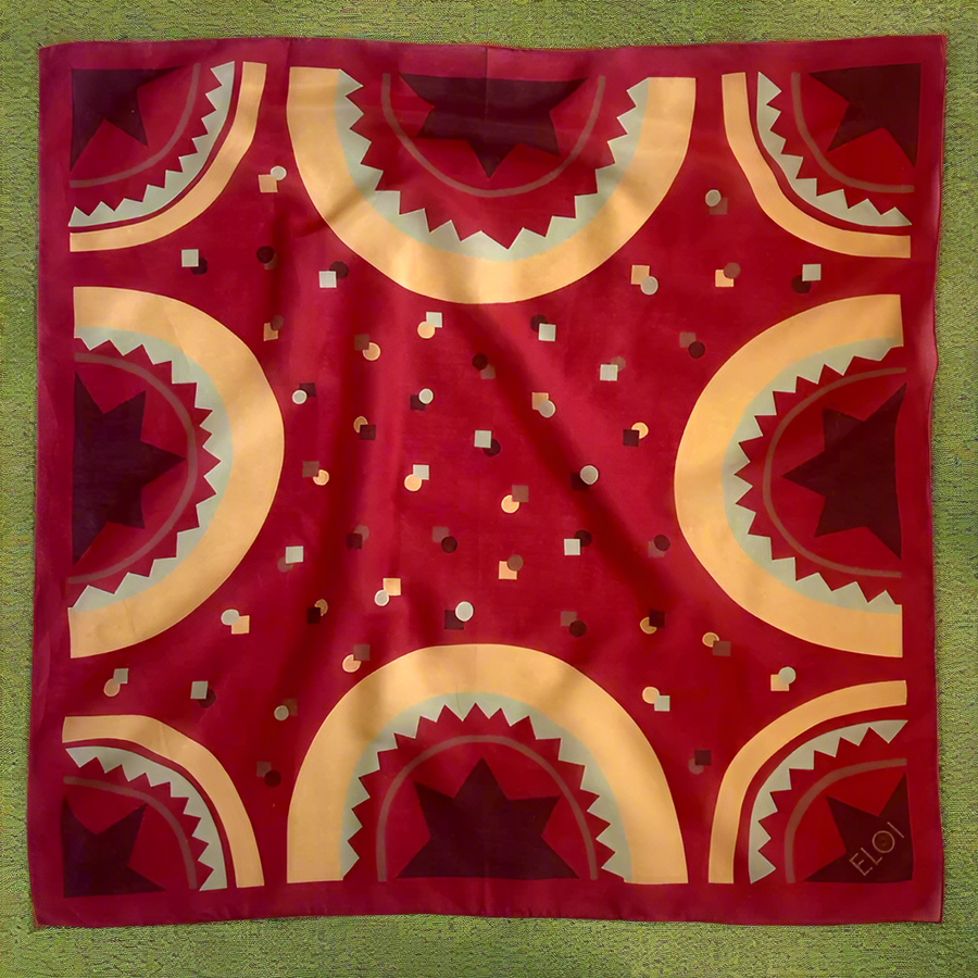 Bandana- Scarlet Sundown