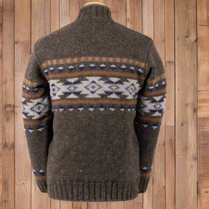 Sweater- Men's Handknit Santa Fe Cardigan