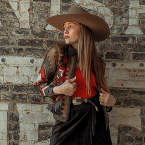 Jacket- Women's Santa Fe Applique