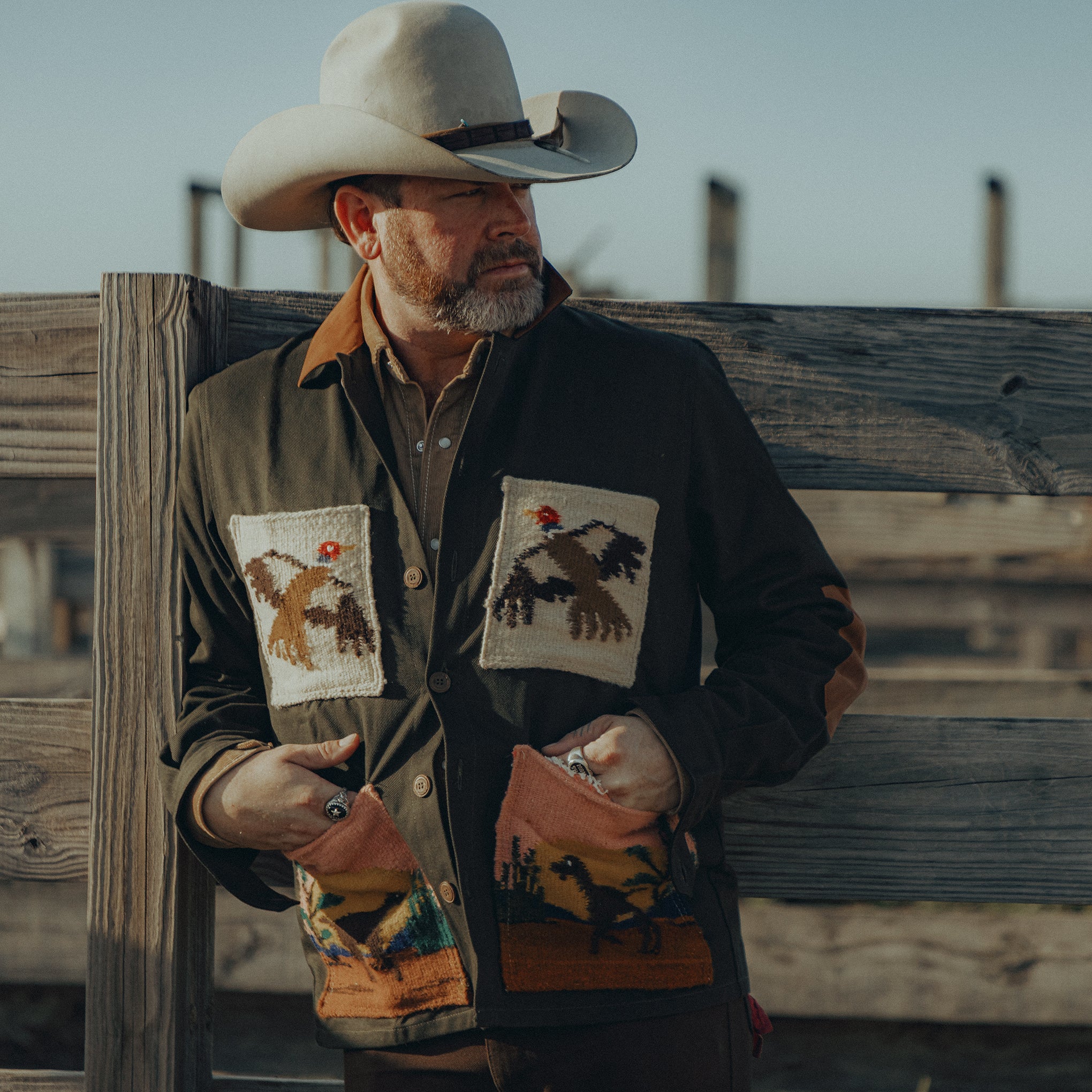 Tapestry Jacket- Bird Dog Denim