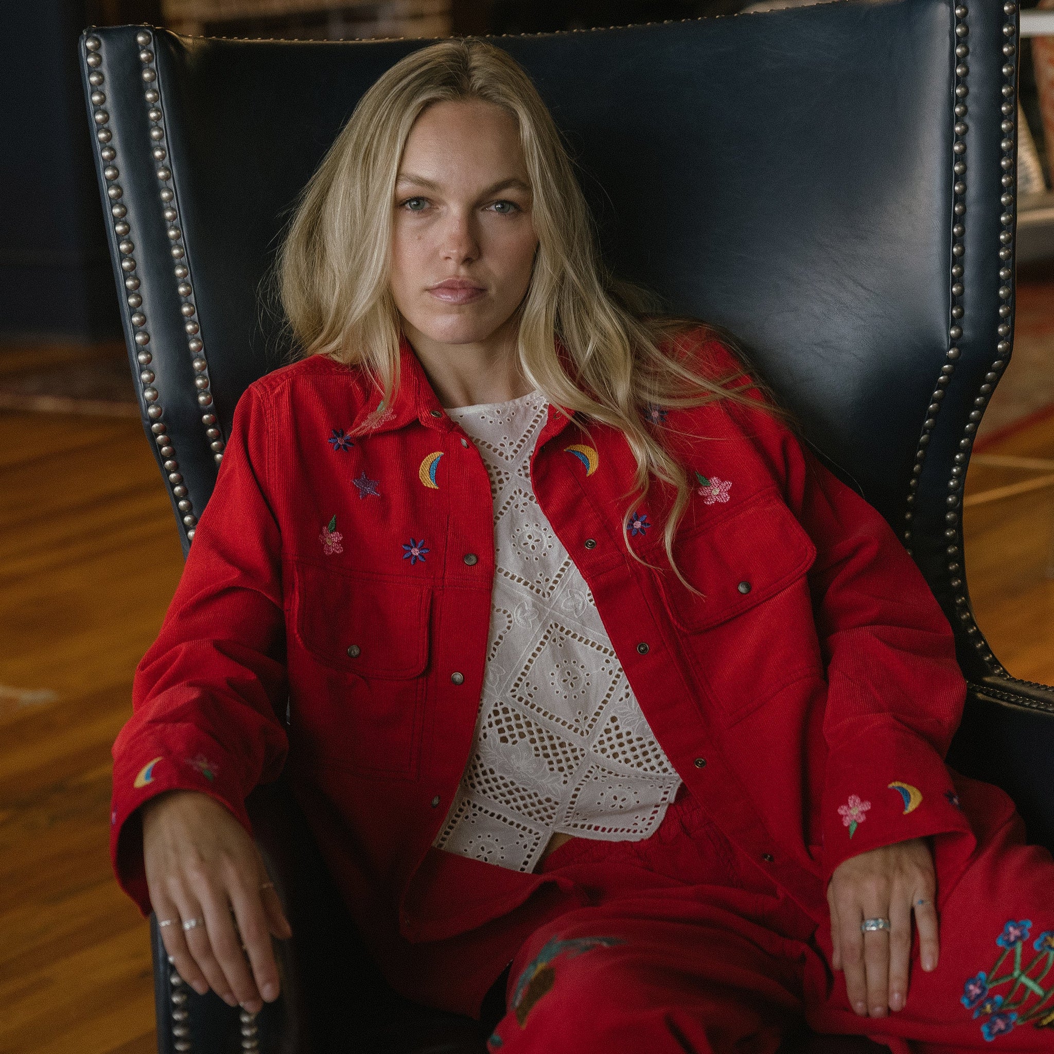 Shirt- Stars & Flowers