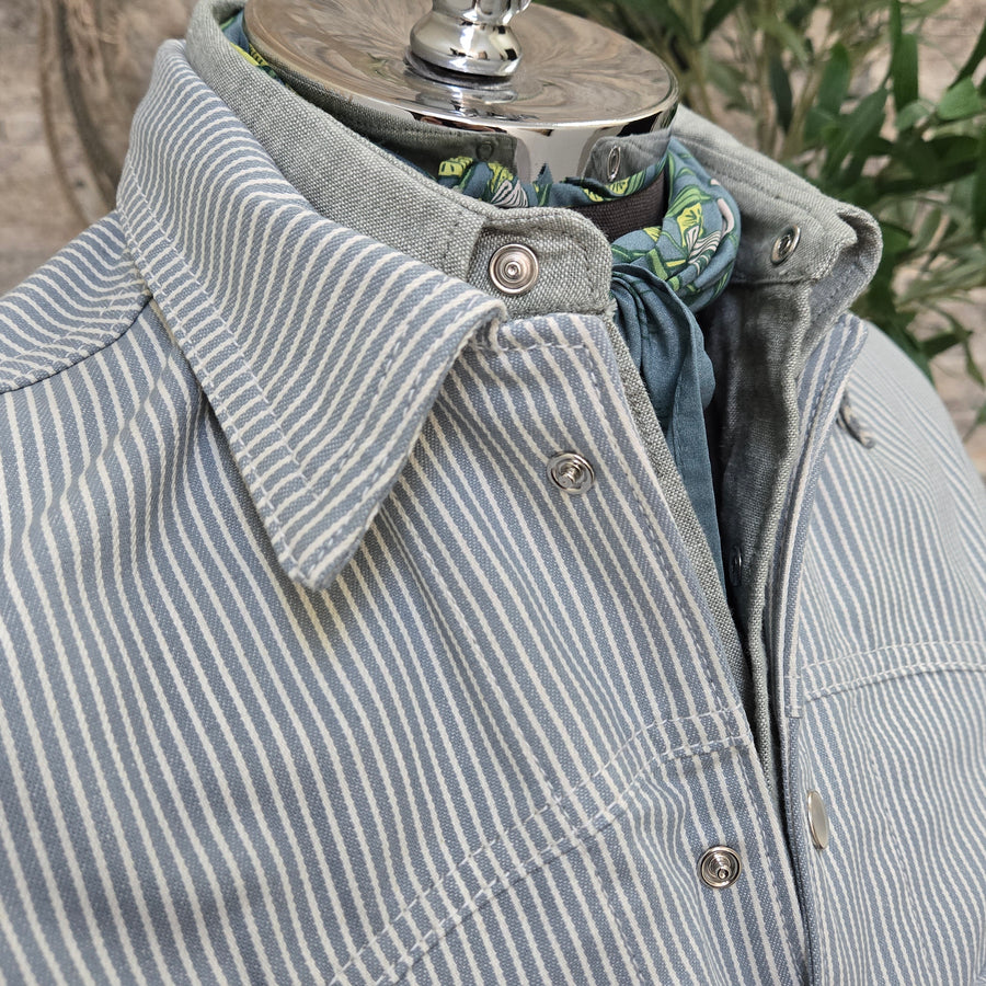 Jack Of Diamonds- LIMITED EDITION Stripe Denim Jacket
