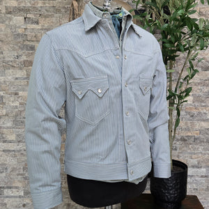Jack Of Diamonds- LIMITED EDITION Stripe Denim Jacket