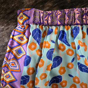 Skirt- Flowers & Leaves