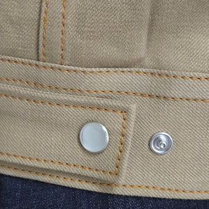 Jack Of Diamonds- Men's Amber Selvedge Denim Jacket