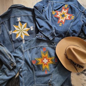 Vintage Denim Jacket- Men's Lee Tobacco Road Chainstitch