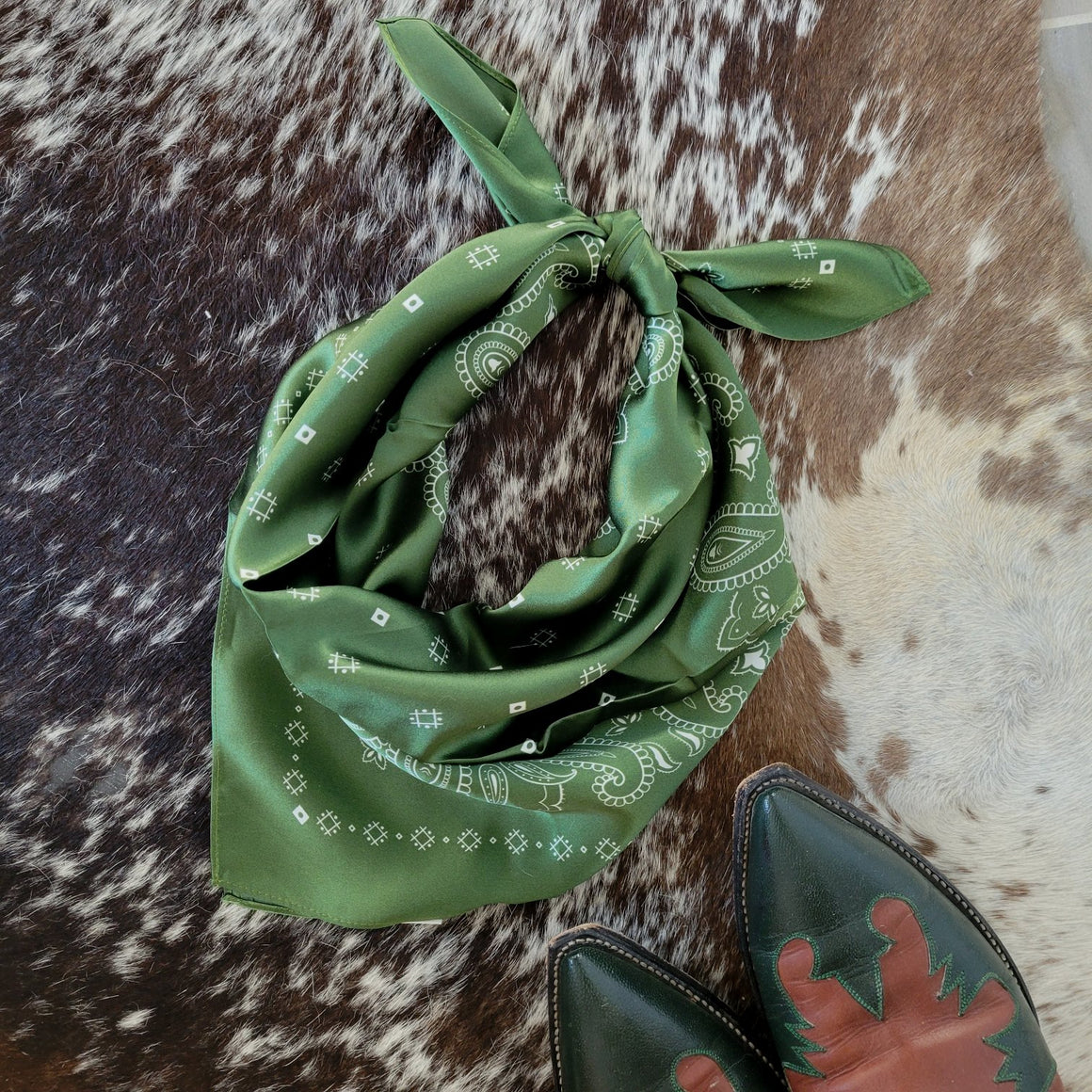Bandana-The Western (Emerald)