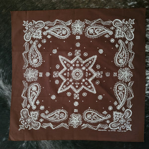 Bandana- Sketchy Paisley