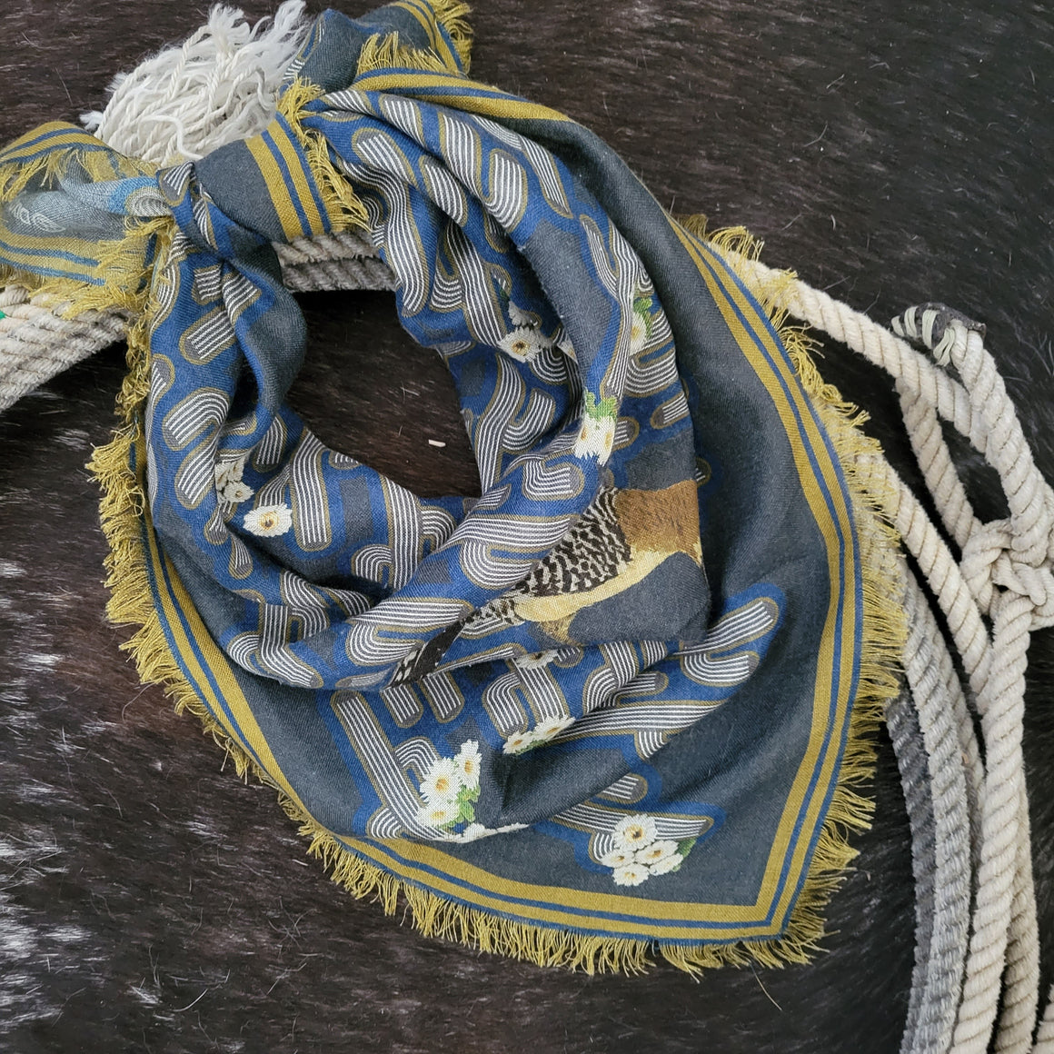 Bandana- Desert Life (Denim Blue)