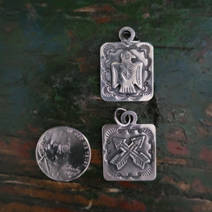 Pendant- Silver Harvey Dog Tag